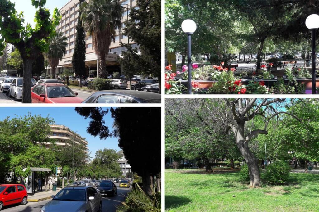 Apartamento Elegant & Charming Apt. In The Hilton Area Atenas Exterior foto